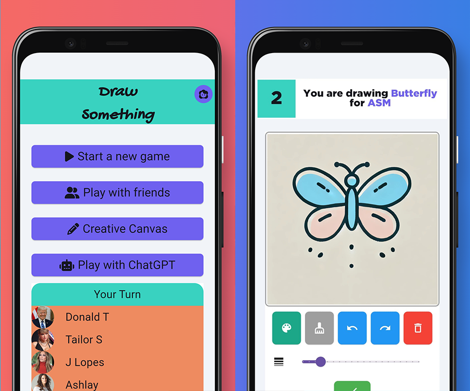 Juegos para Navidad en familia - Draw Something AI