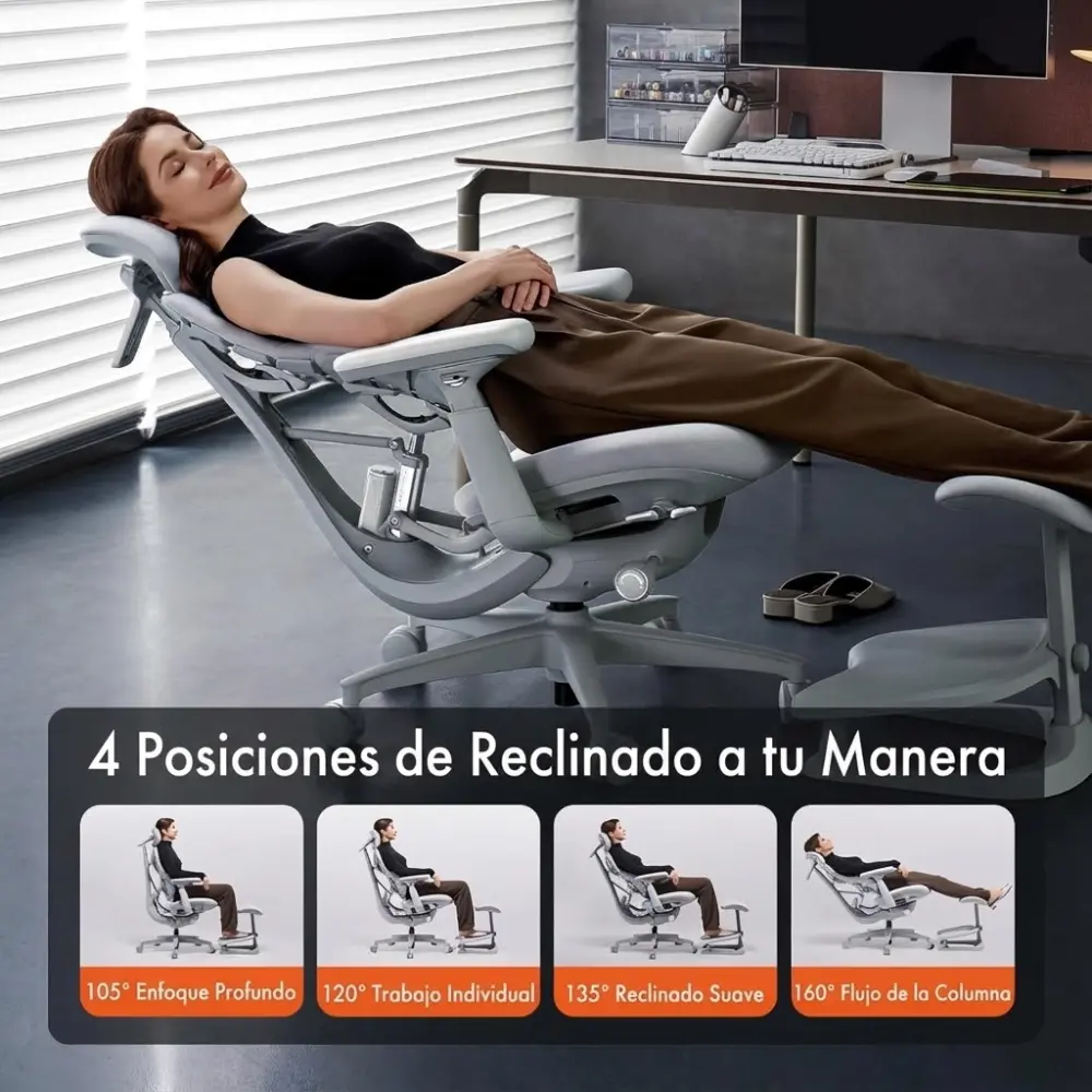 LiberNovo Omni silla ergonómica dinámica posturas y reclinacion