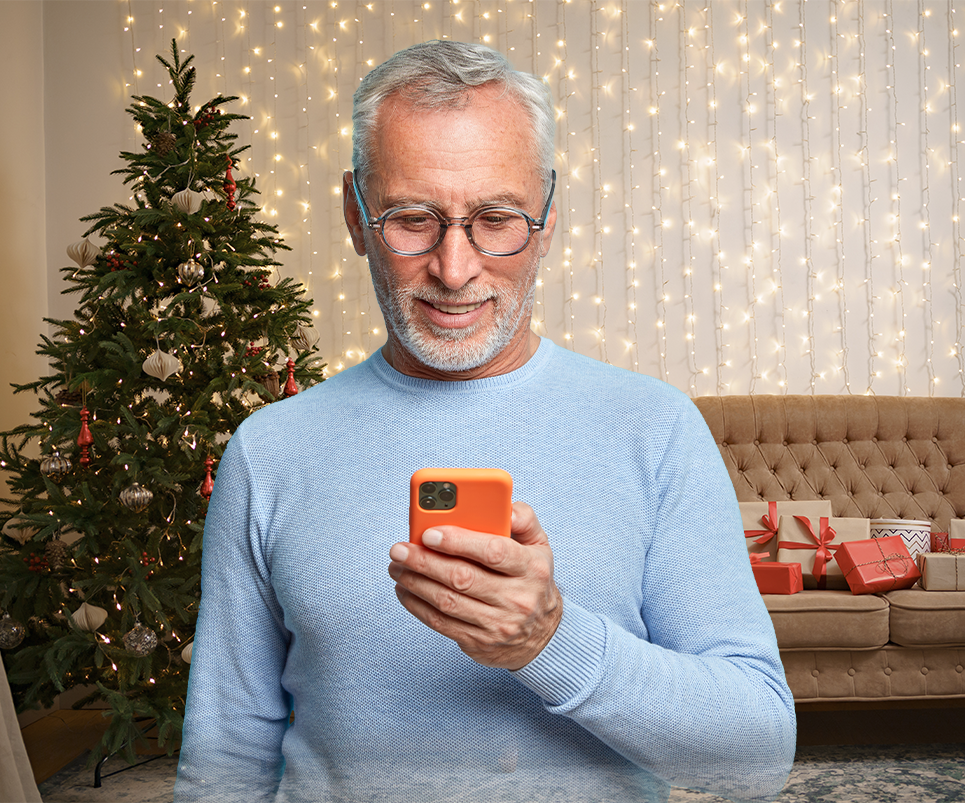 Los mejores teléfonos para regalar en Navidad a adultos mayores