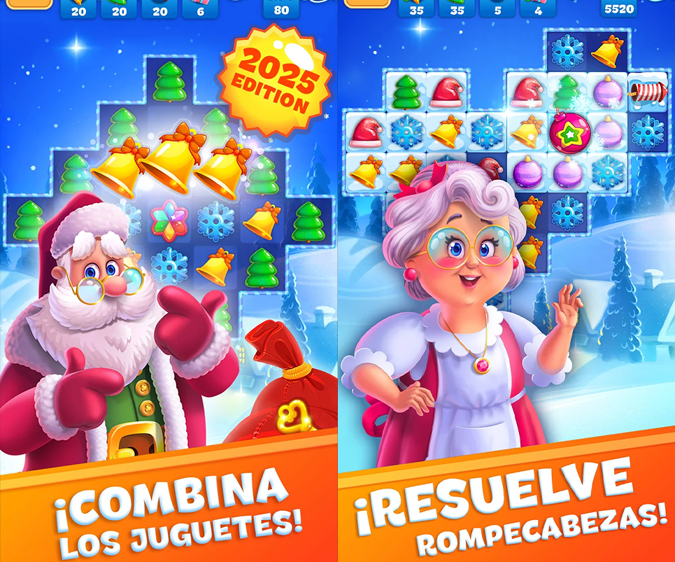 Apps de juegos de Navidad - Christmas Sweeper 3