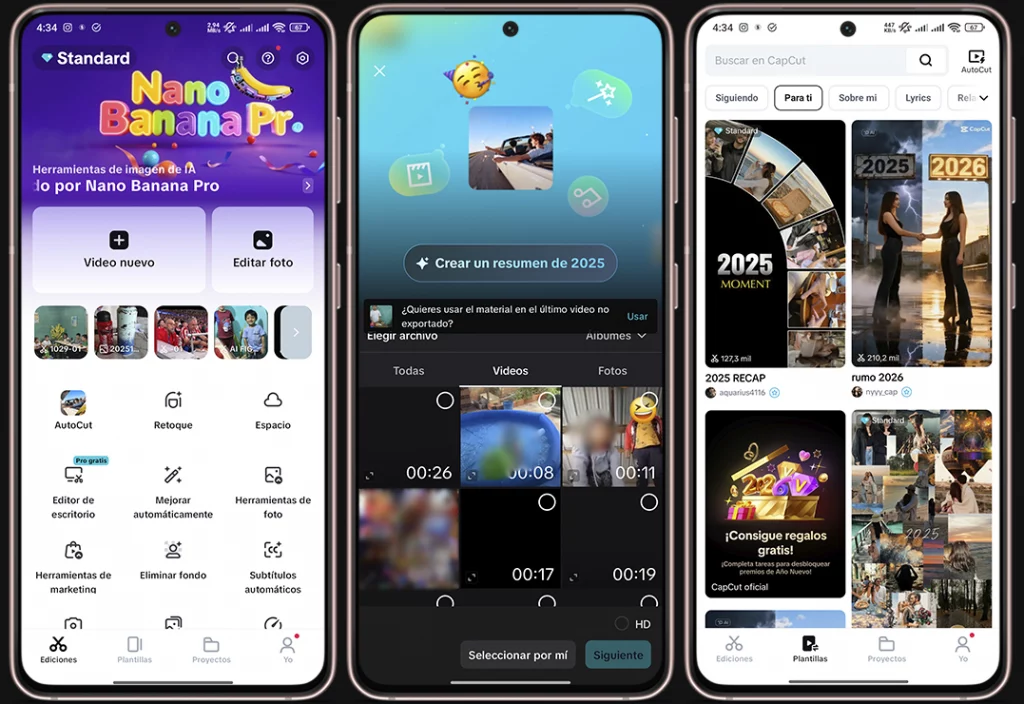 Apps móviles más descargadas del año - CapCut