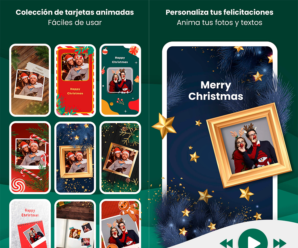 Apps para Navidad y Año Nuevo - Animated Christmas
