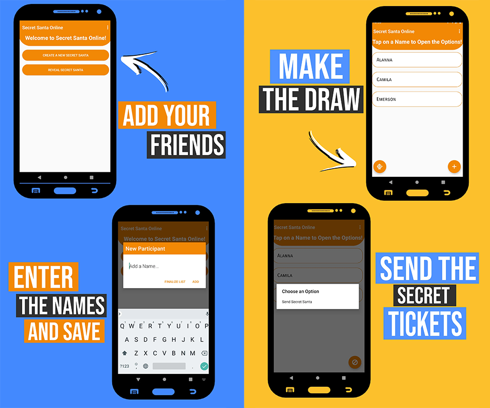 Apps para el sorteo del amigo secreto - Amigo Invisible En Línea