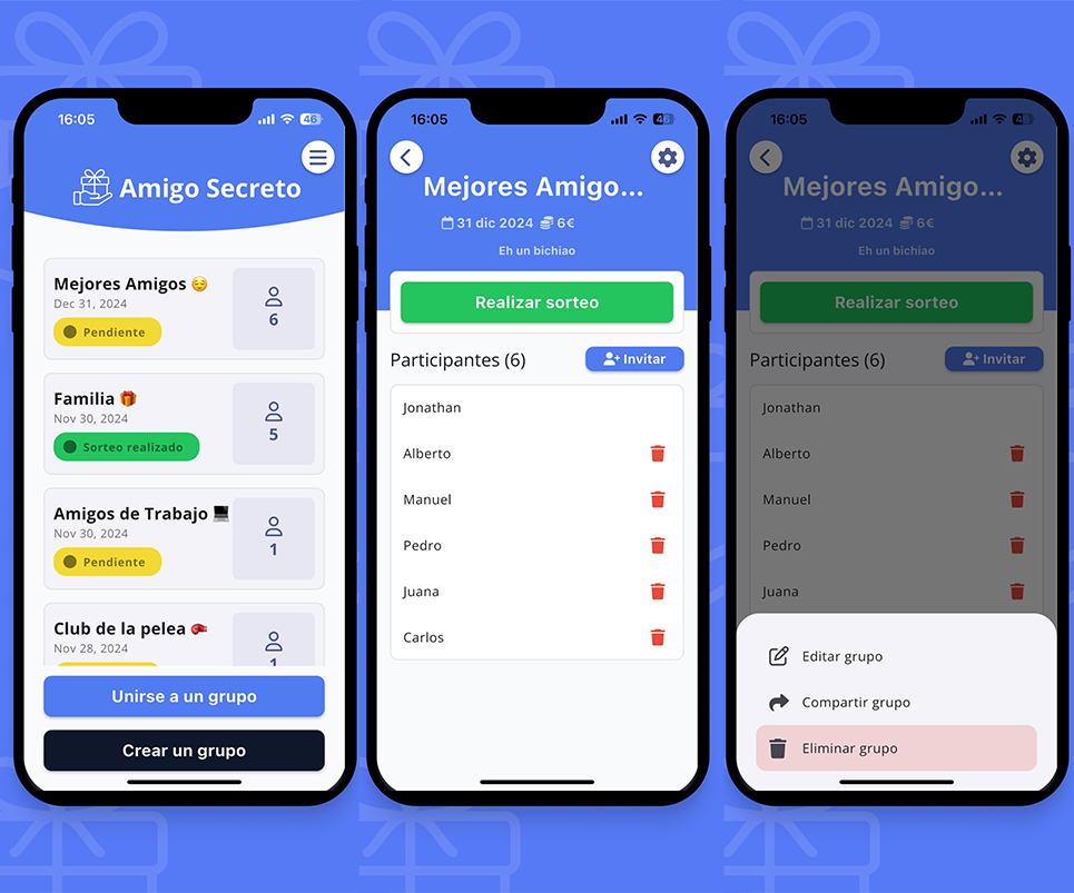 Apps para el sorteo del amigo secreto - Amigo Secreto