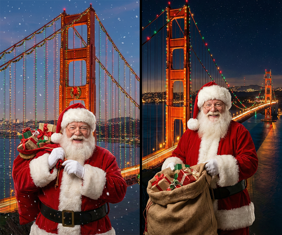 Mejores prompts para crear fondos de pantalla navideños con IA