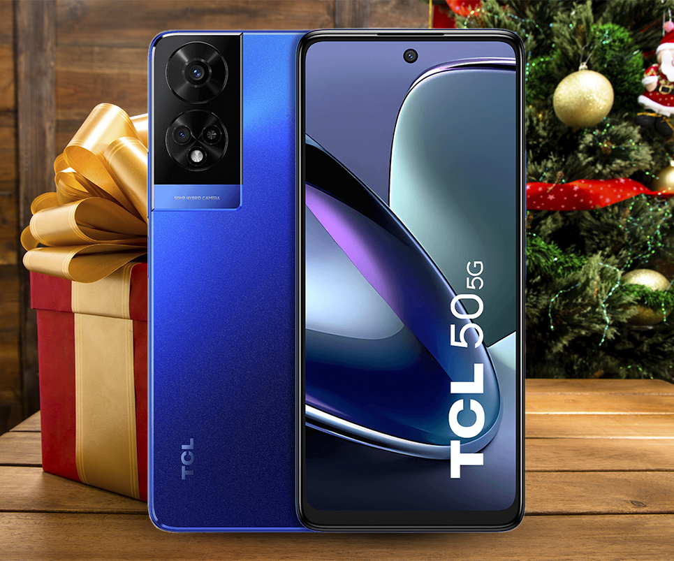 Mejores teléfonos baratos y de buena calidad para regalar en Navidad - TCL 50 5G