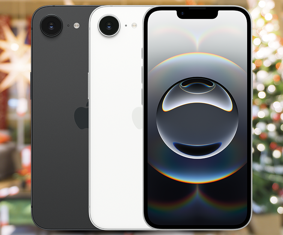 Mejores teléfonos para regalar en Navidad a adultos mayores - Apple iPhone 16e