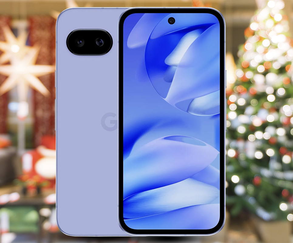 Mejores teléfonos para regalar en Navidad a adultos mayores - Google Pixel 9a