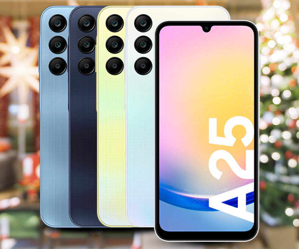 Mejores teléfonos para regalar en Navidad a adultos mayores - Samsung Galaxy A25 5G