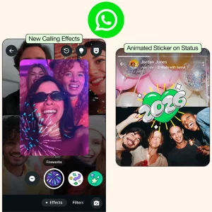 Novedades de WhatsApp para celebrar el Año Nuevo 2026