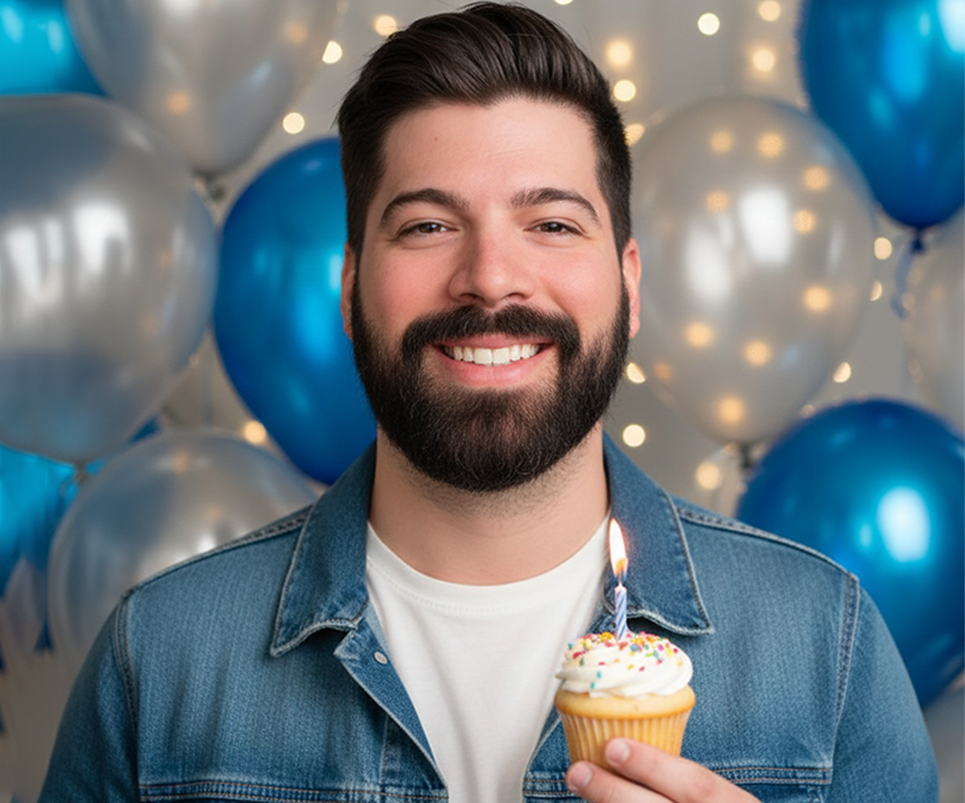 Prompts para crear fotos de cumpleaños con Gemini