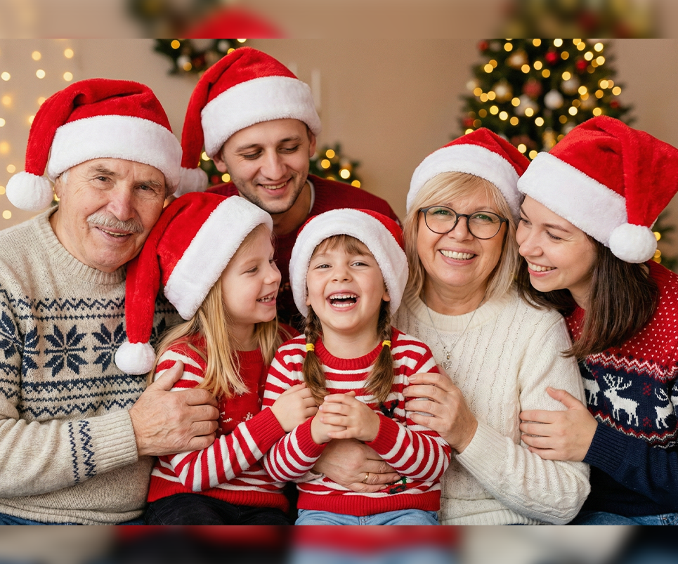 Mejores prompts para fotos de Navidad en familia con Gemini