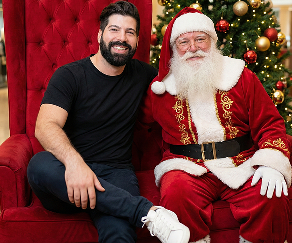 Prompts para fotos navideñas con Santa usando Gemini