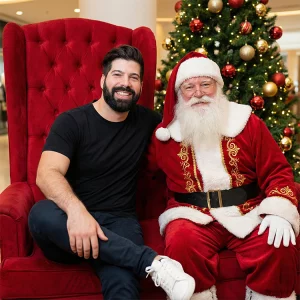 Prompts para fotos navideñas con Santa usando Gemini