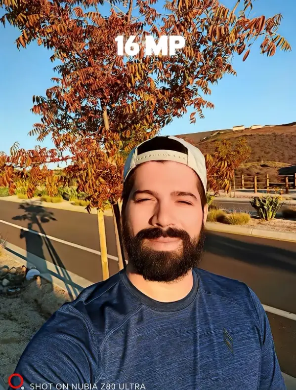 selfie 2 Nubia Z80 Ultra reseña