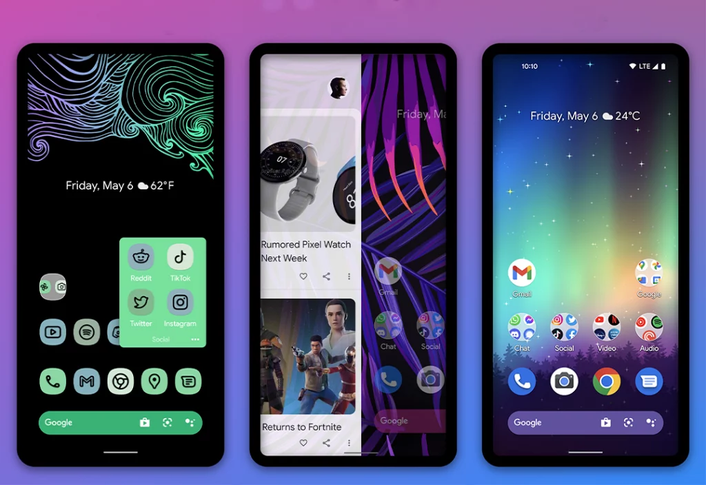 Alternativas al Pixel Launcher - Action Launcher