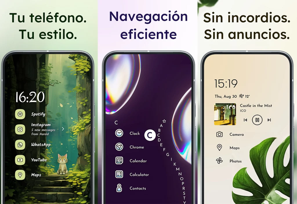 Alternativas al Pixel Launcher - Niagara Launcher