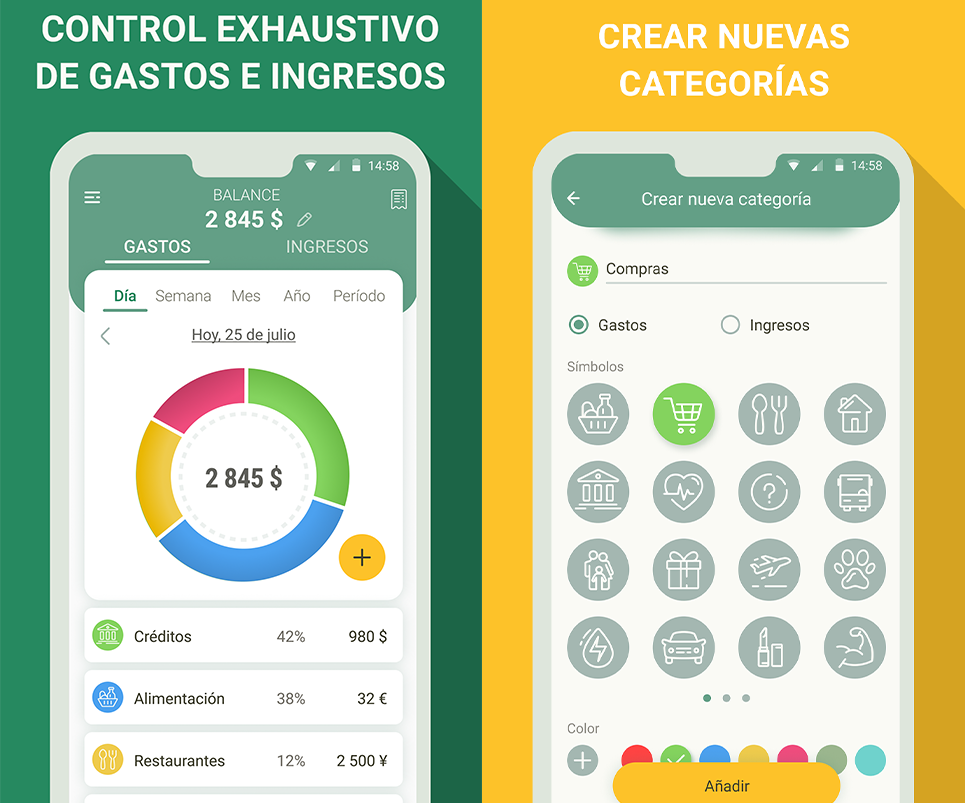 Apps para ahorrar dinero - Gestor de gastos – finanzas