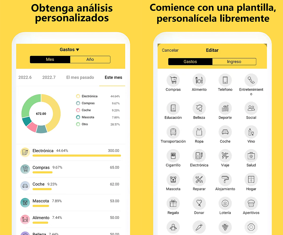 Apps para ahorrar dinero - Mis Gastos: Gestor de gastos