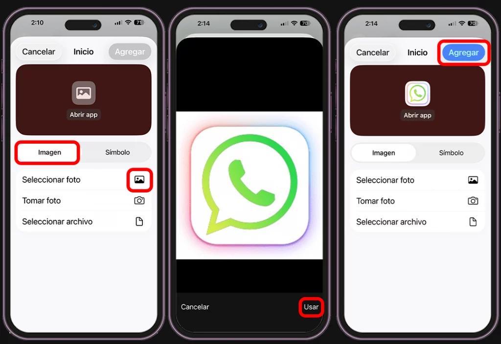 Cambiar el icono de WhatsApp en tu iPhone - Cambia el icono de WhatsApp
