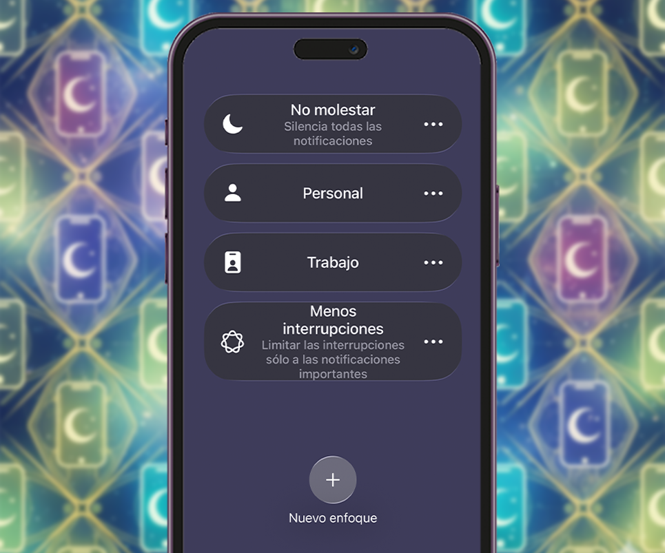 Cómo activar el modo Concentración en el iPhone y evitar distracciones
