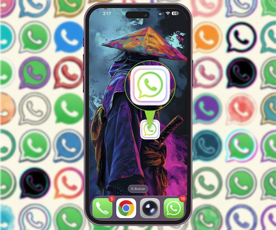 Cómo cambiar el icono de WhatsApp en tu iPhone