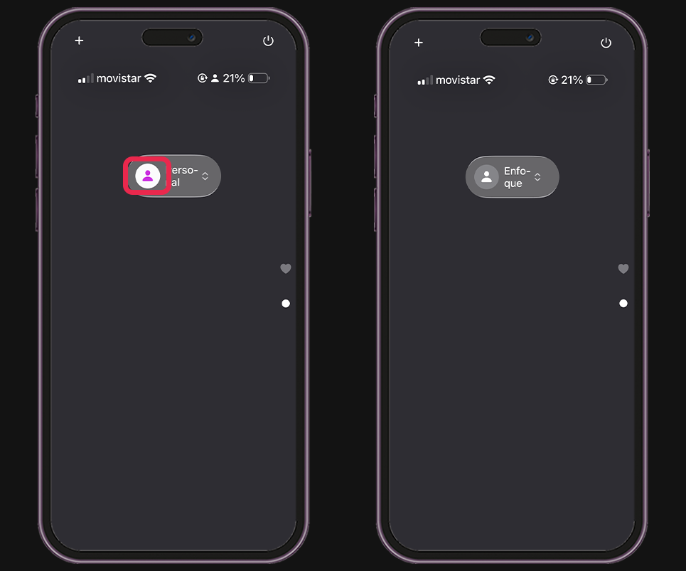 Formas de desactivar el modo Concentración en el iPhone