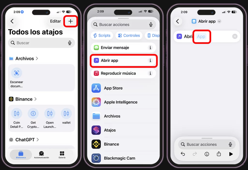 Cambiar el icono de WhatsApp en tu iPhone - Crea un nuevo atajo