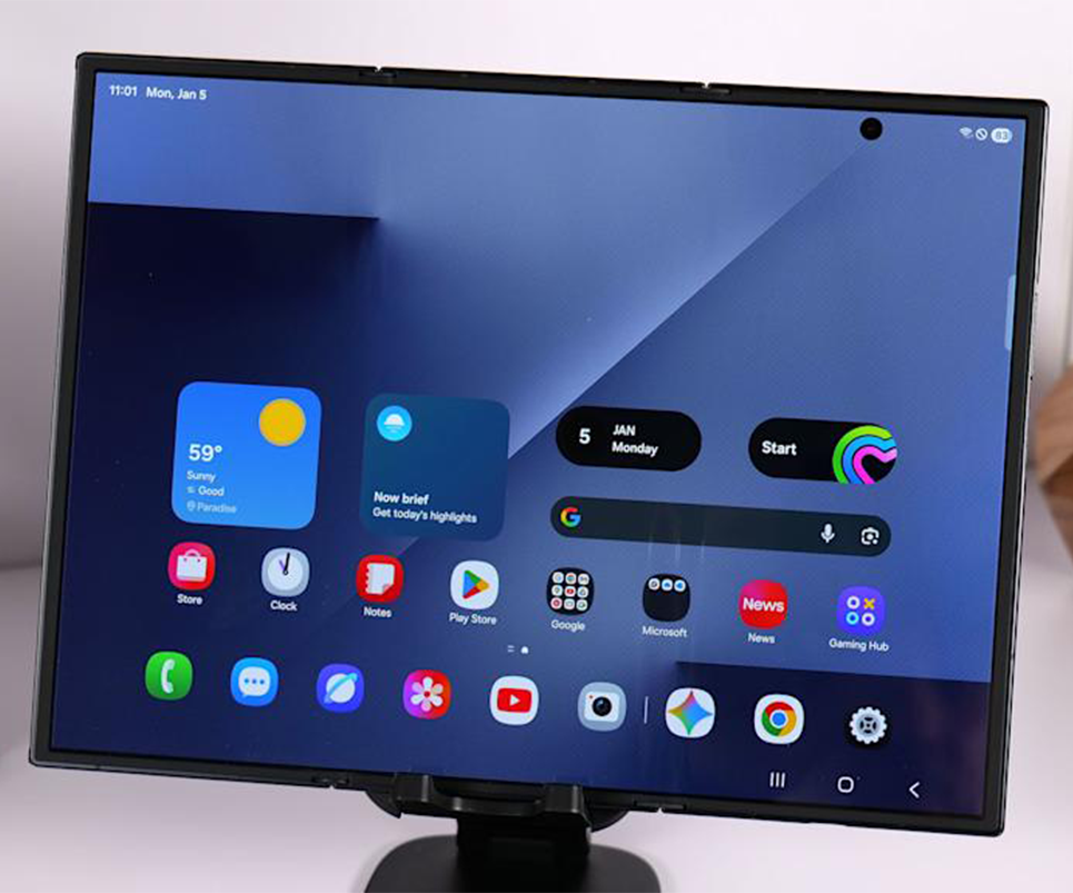 Samsung Galaxy Z TriFold - Pantalla y visualización