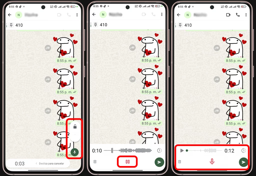 Trucos de WhatsApp - Escucha tus audios antes de enviarlos