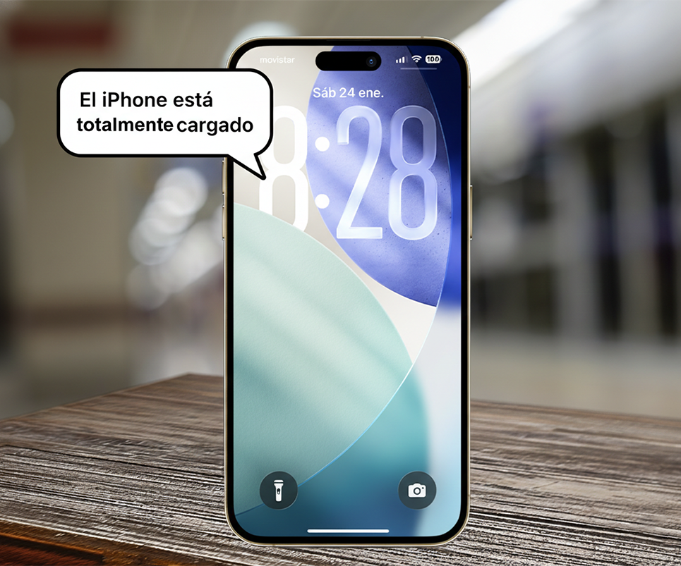 Trucos para que tu iPhone hable al cargar