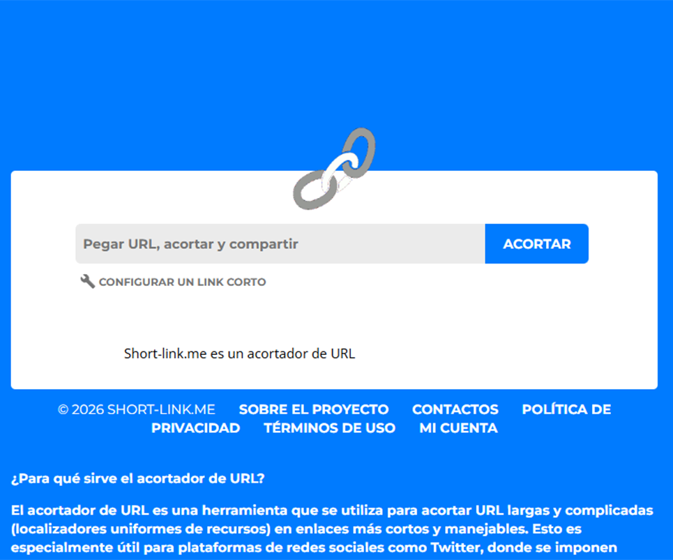 Mejores acortadores de URL en 2026 - Short-link