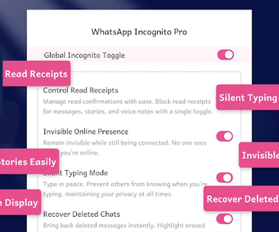 Mejores extensiones para WhatsApp Web - WhatsApp Incógnito