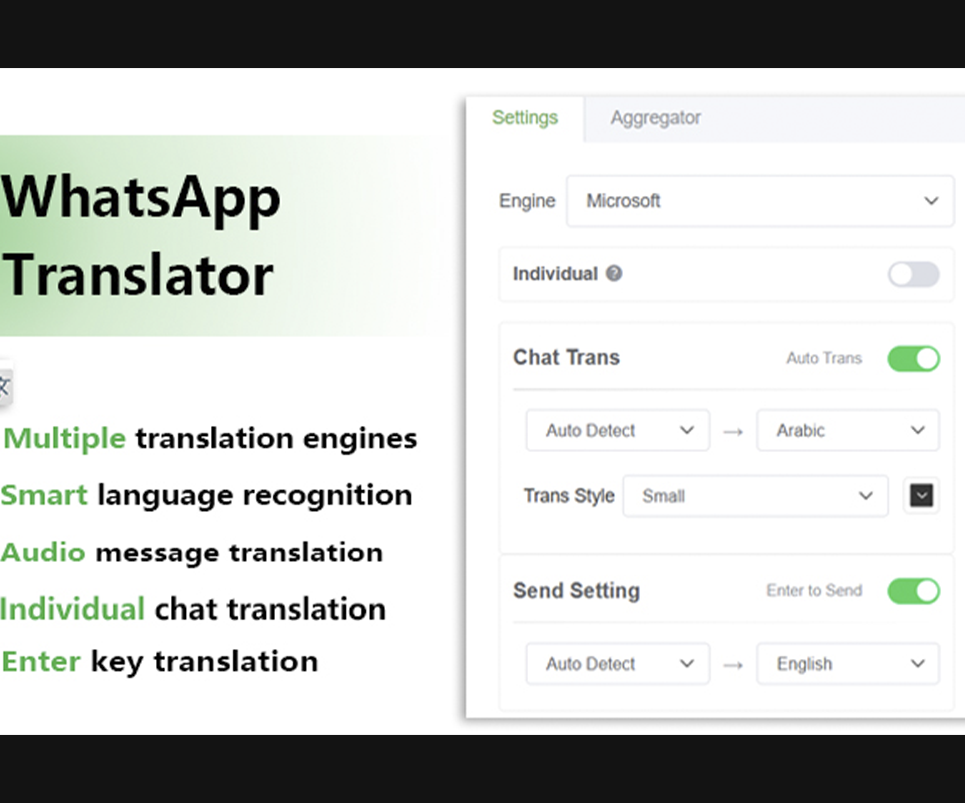 Mejores extensiones para WhatsApp Web - WhatsApp Web Translate