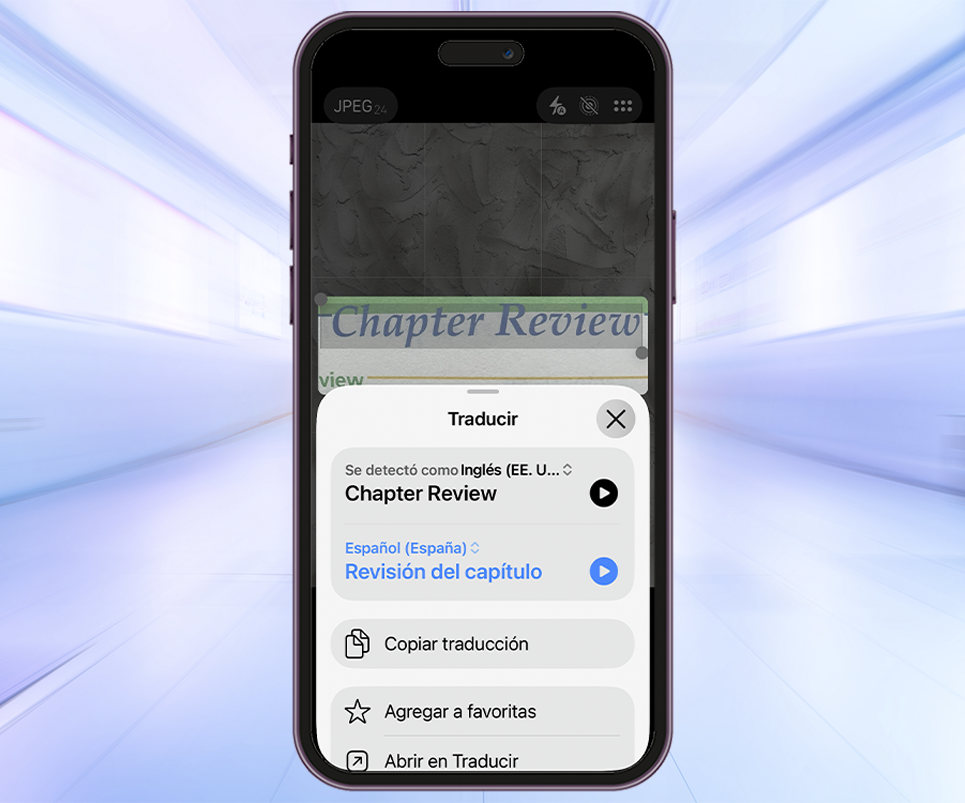 Cómo traducir en iPhone textos e imágenes sin instalar apps