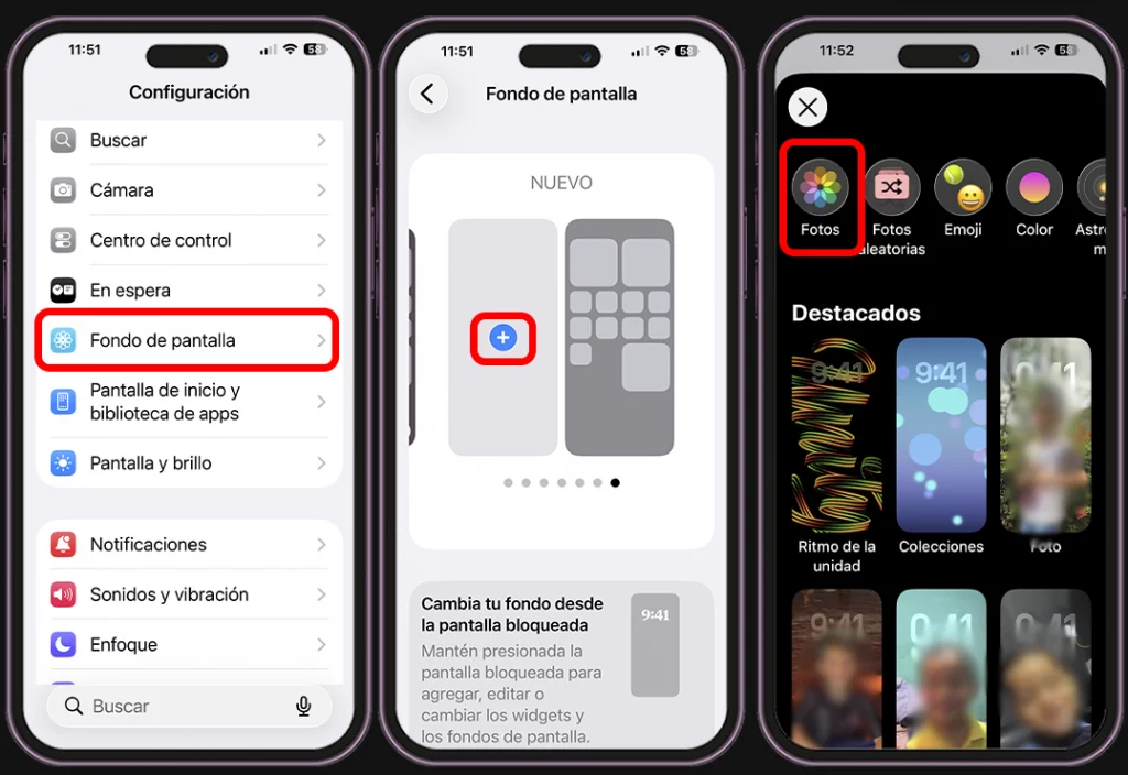 Estos son los pasos para poner un fondo de pantalla animado en iPhone con iOS 26