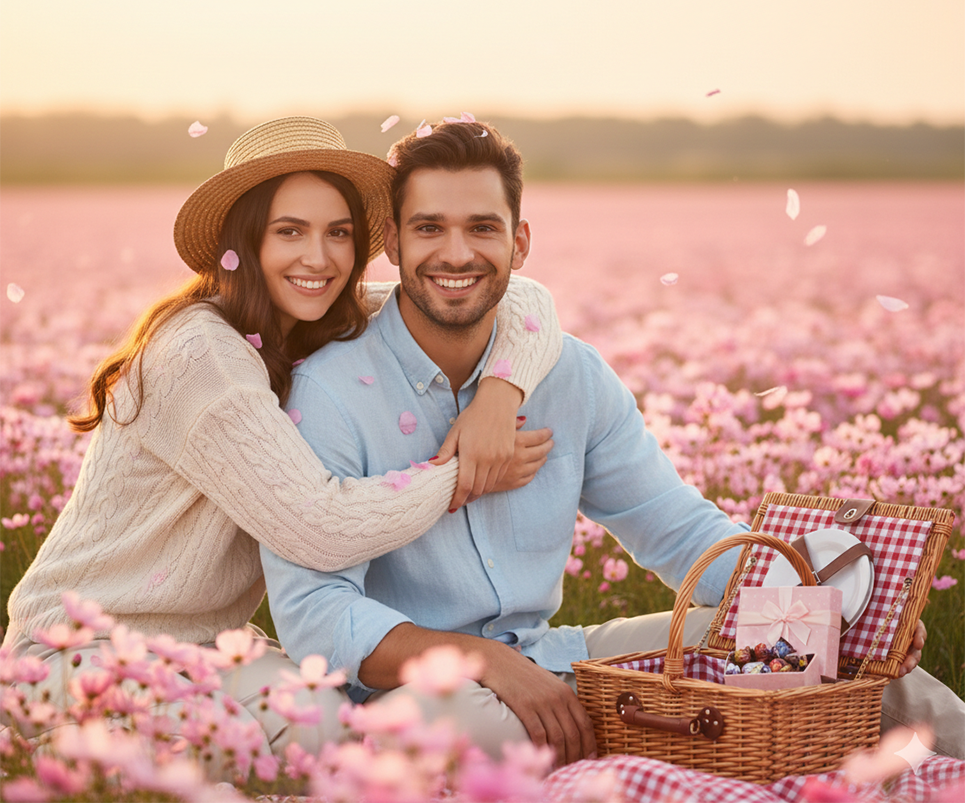 Mejores prompts para fotos de parejas en San Valentín con Gemini