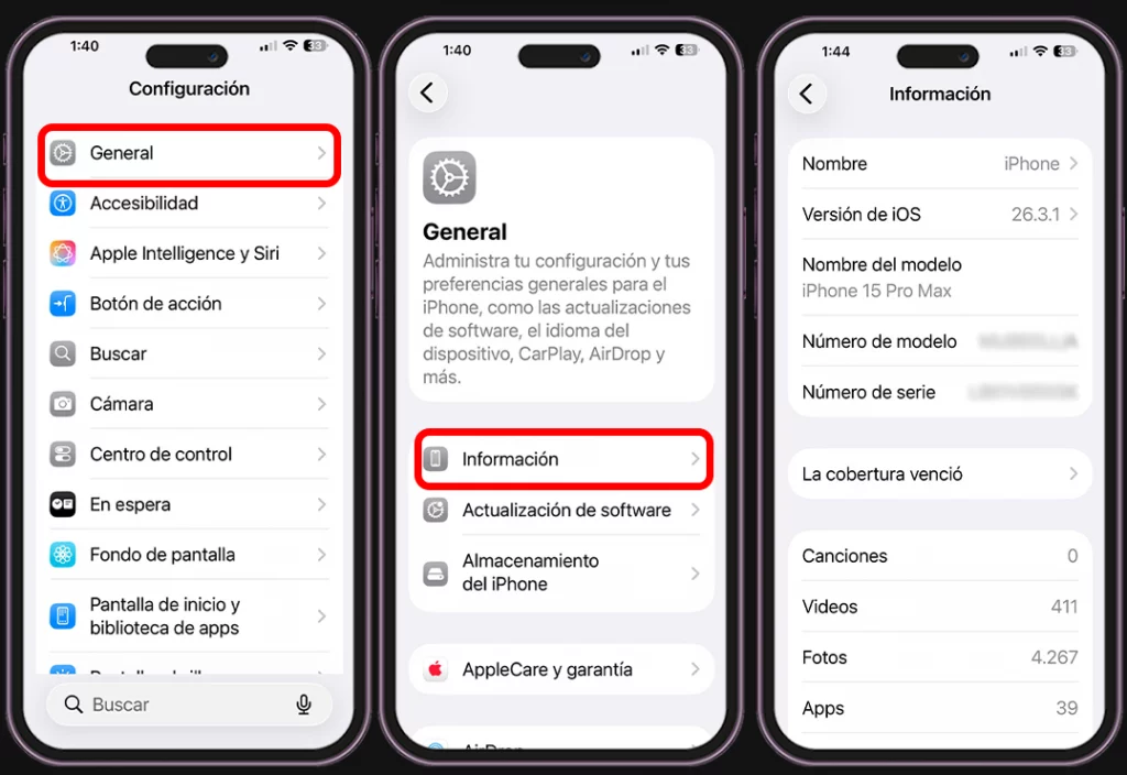 iPhone no puede activar los datos móviles - Actualiza la configuración del operador