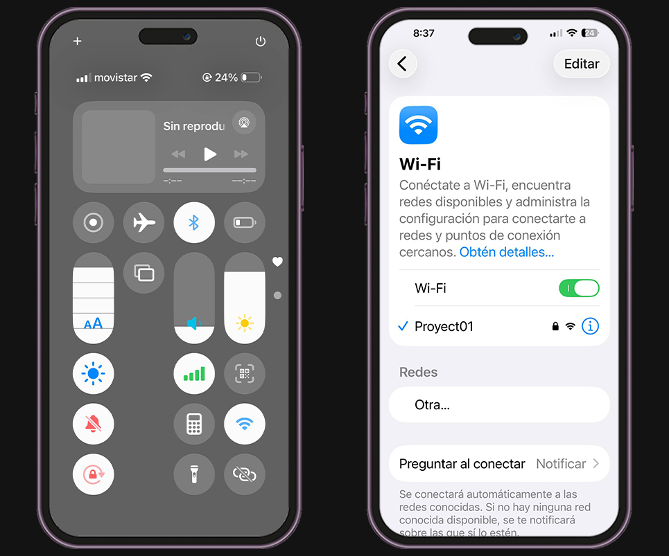 Comprueba tu conexión a Internet