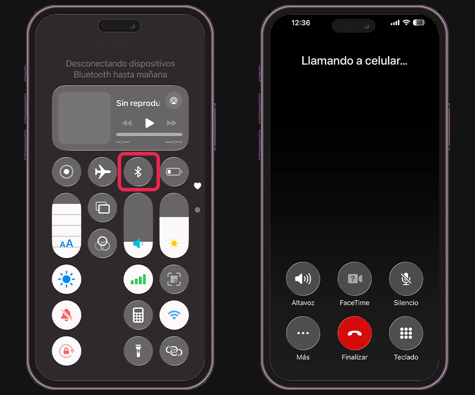 iPhone no suena - Conectado a otro dispositivo