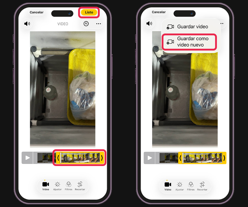 Truco que yo uso para guardar videos en iPhone