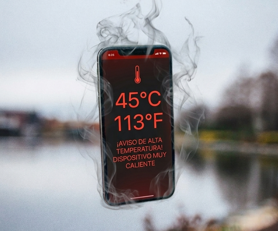Cómo evitar que tu iPhone se caliente -  dejalo en reposo