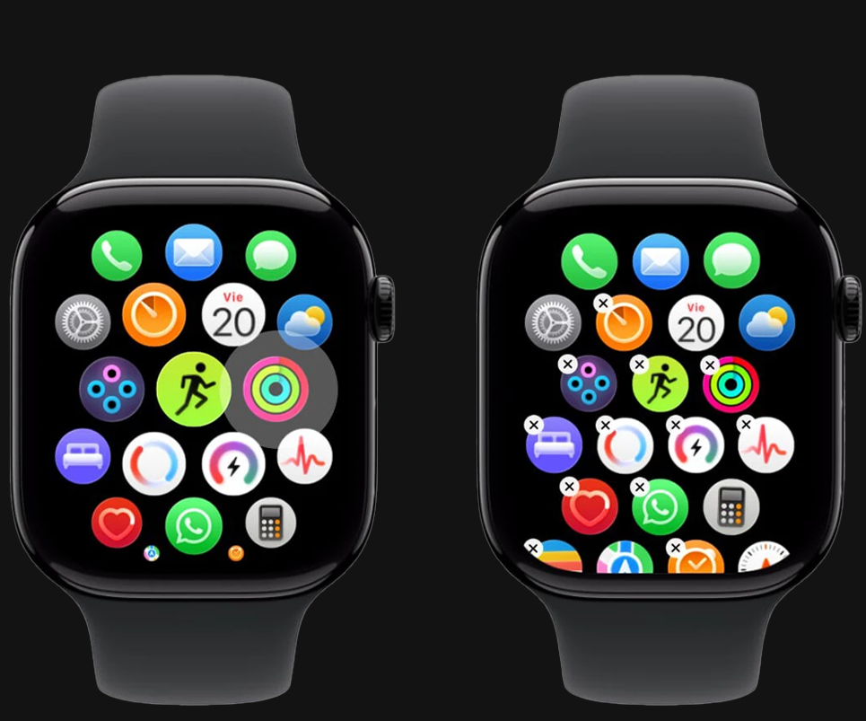 Trucos Apple Watch - Organiza tus apps como tú quieras