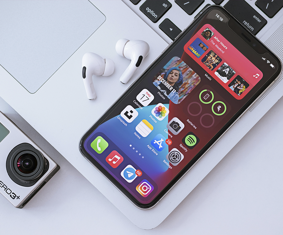 Qué es el widget de fotos del iPhone