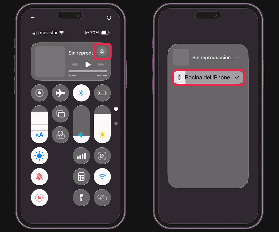 Cómo quitar el modo auriculares en iPhone - Revisa la salida de audio