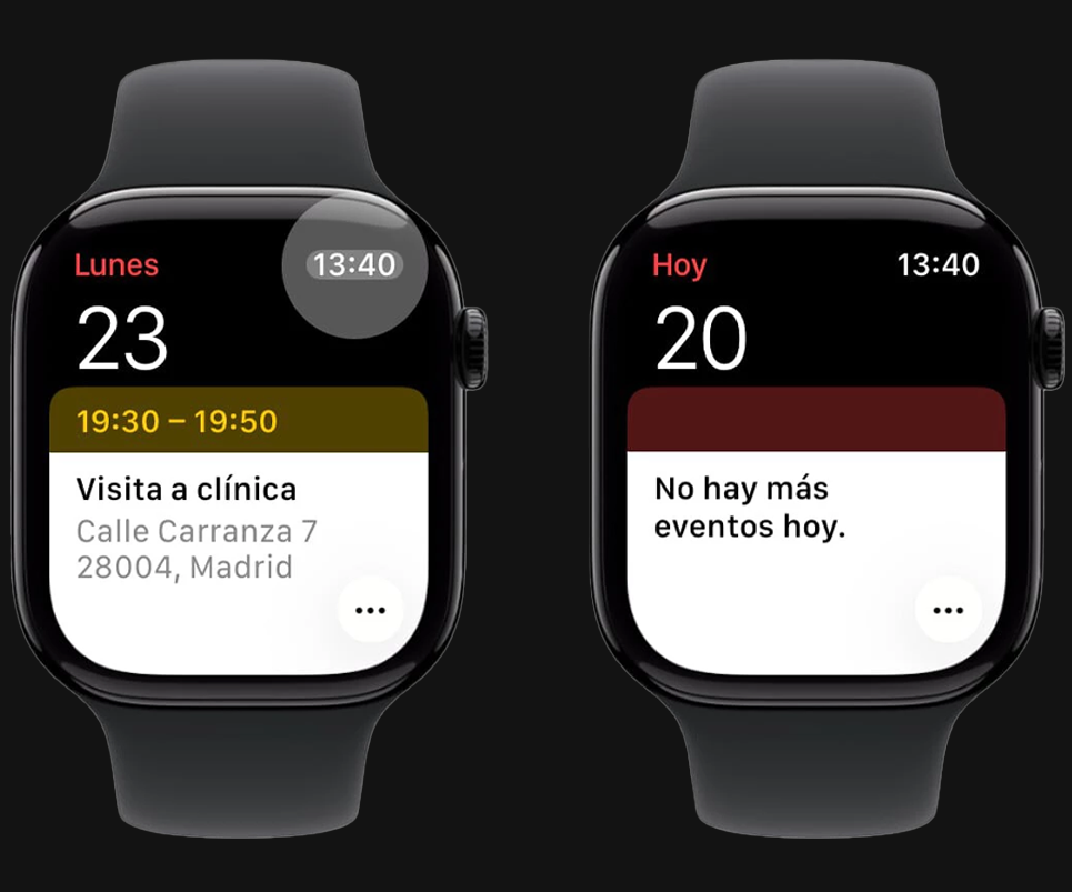 Trucos Apple Watch - Vuelve arriba con un solo toque