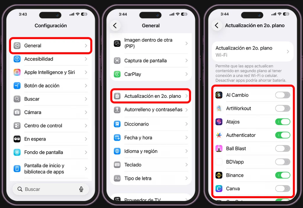 Así puedes cortar el consumo de las apps vampiro si tu iPhone dura menos