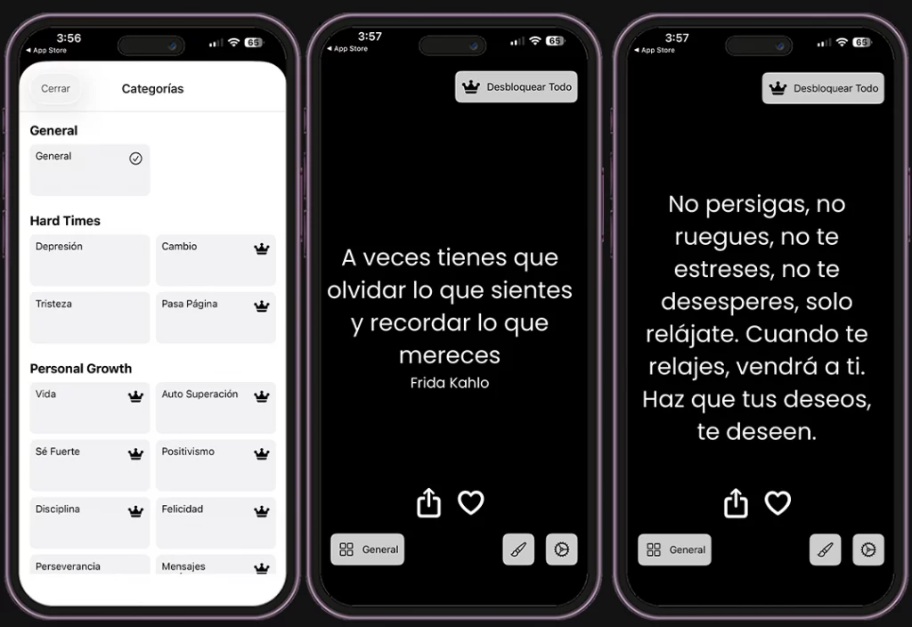 Mejores widgets para iPhone - Motivational Quotes Widgets