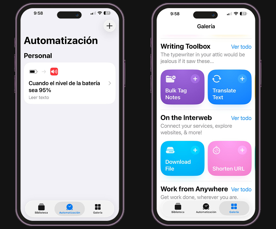 Qué es un atajo en iPhone