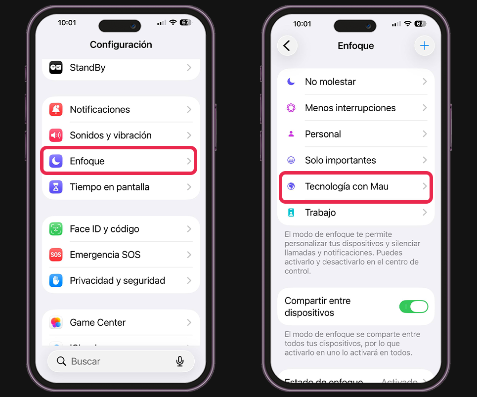 Trucos de iOS - Usa el Modo Enfoque